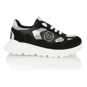 PHILIPP PLEIN Suede Low-Top Sneakers