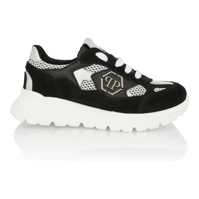 PHILIPP PLEIN Suede Low-Top Sneakers