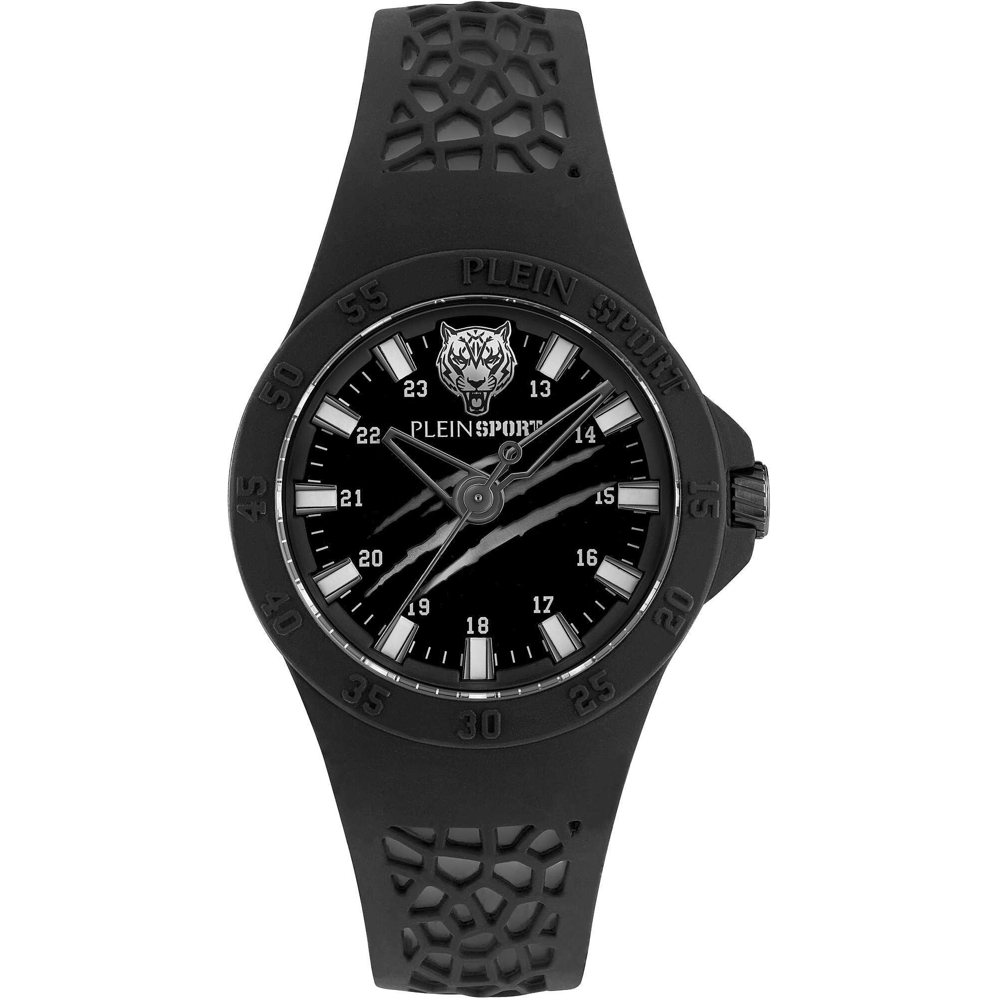 Orologio Plein Sport THUNDERSTORM Silicone Nero