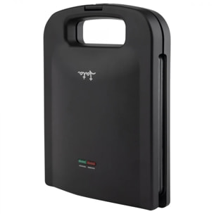 Sandwichera JATA JESW1551 para 4 sándwiches XXL. Placas antiadherentes. Fácil limpieza