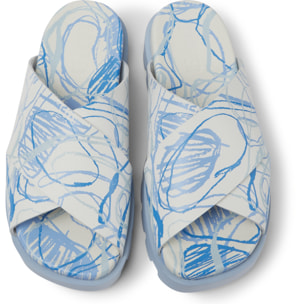 Sandalias - CAMPER Brutus - Multicolor - Cuero liso