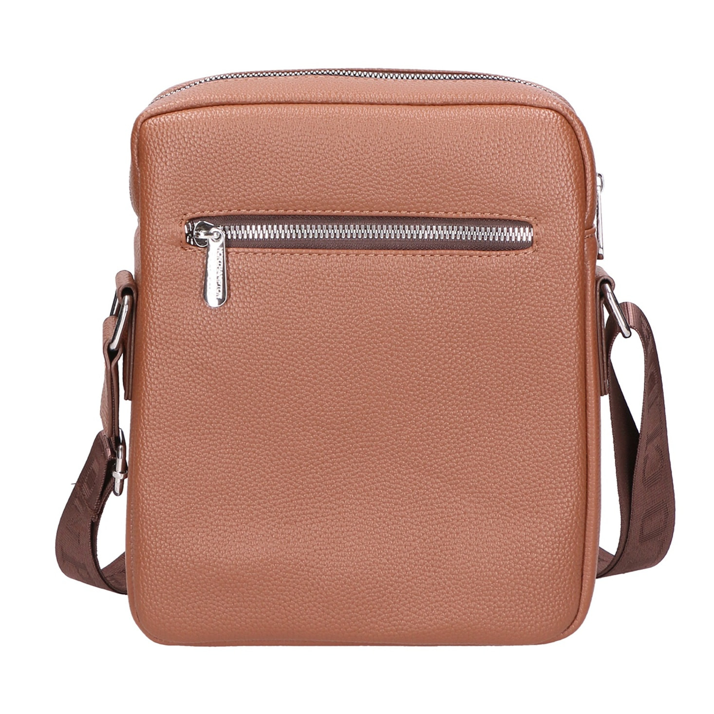 Borsa a tracolla uomo - Modello False - Pelle PU vegana - 20.0 x 24.0 x 5.0 cm
