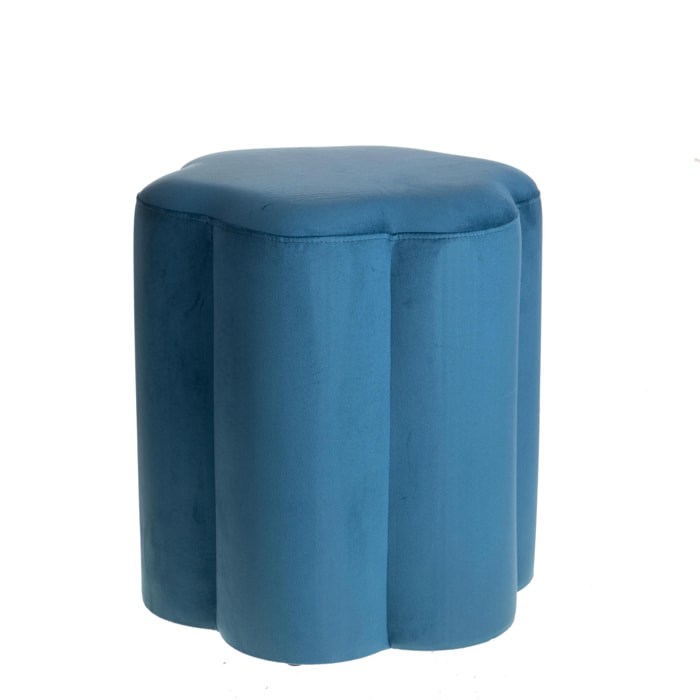 Pouf velvet - 35xH39x38cm - Pezzi 1 - Bianchi Dino SpA