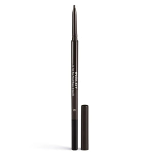 INGLOT So Fine Brow Pencil 03, Lápiz de cejas fino con cepillo, Consigue unas cejas definidas y naturales con el efecto pelo a pelo, Color: Moreno