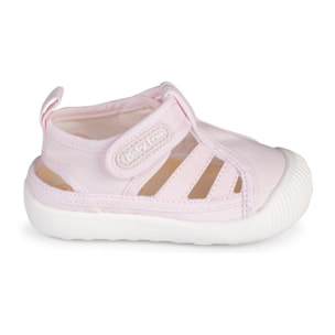 BABY FREE ROSA – SANDALIA BAREFOOT CERRADA, SUAVE Y ENCANTADORA.