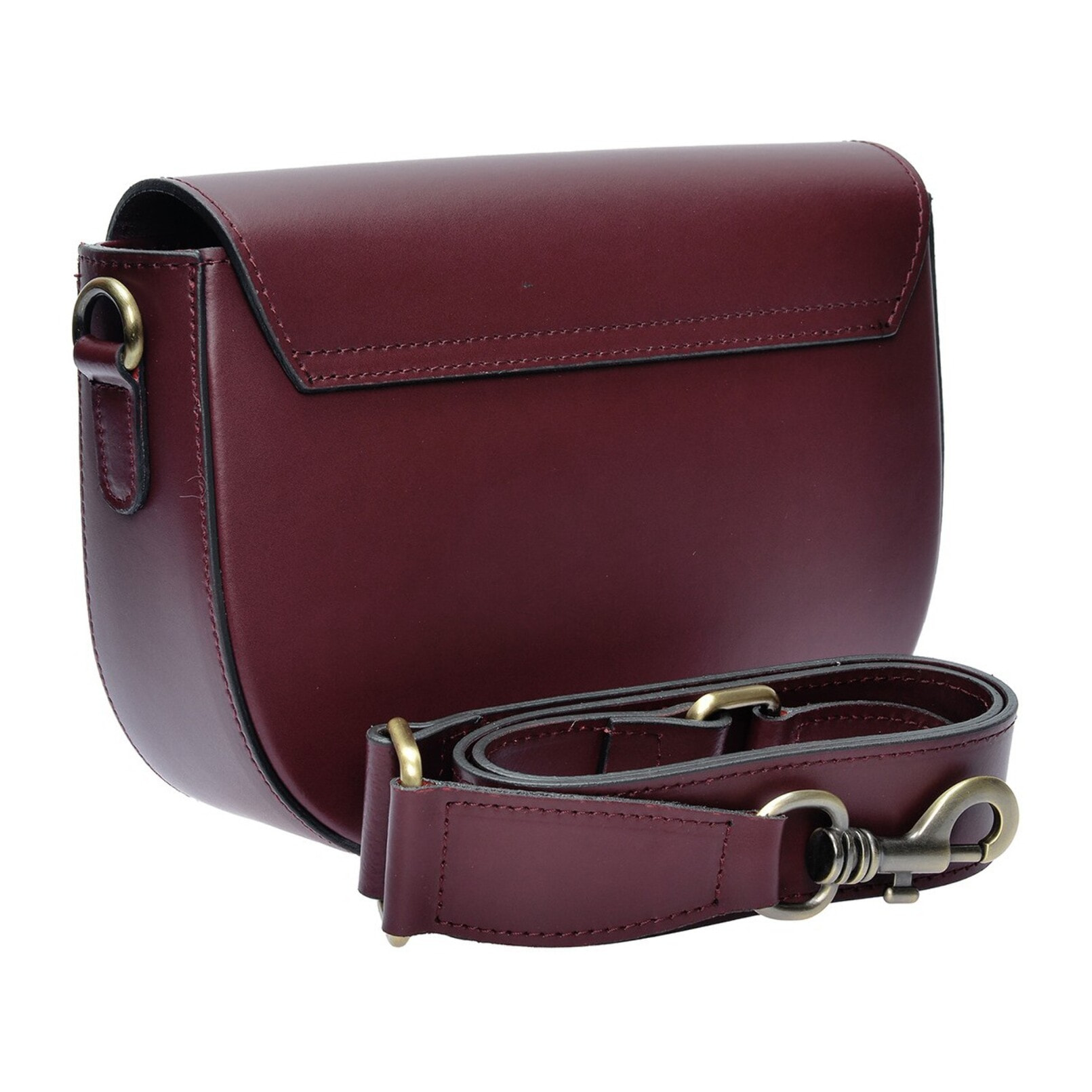 Borsa a spalla Anna Luchini Bordeaux
