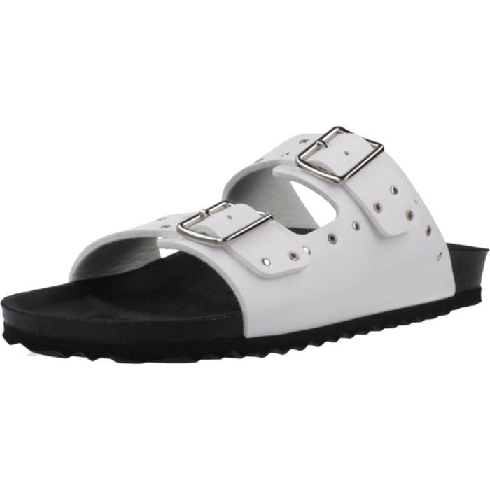 Sandalias Niña de la marca GEOX  modelo J ADRIEL GIRL BLANCO