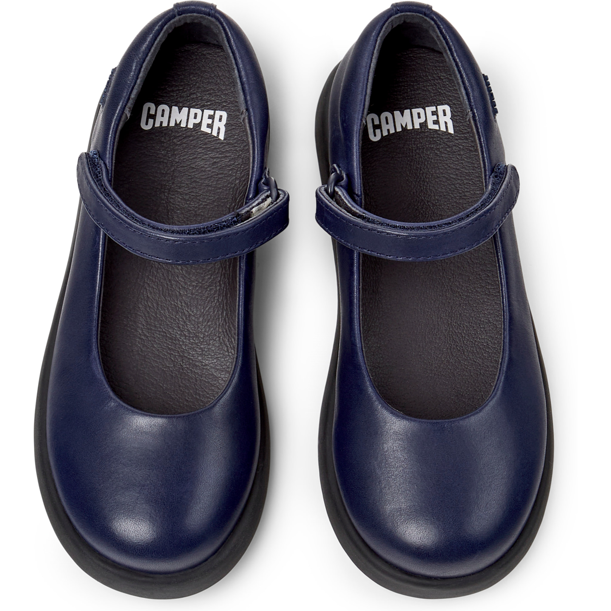 Ballerine - CAMPER Duet - Blu - Pelle liscia