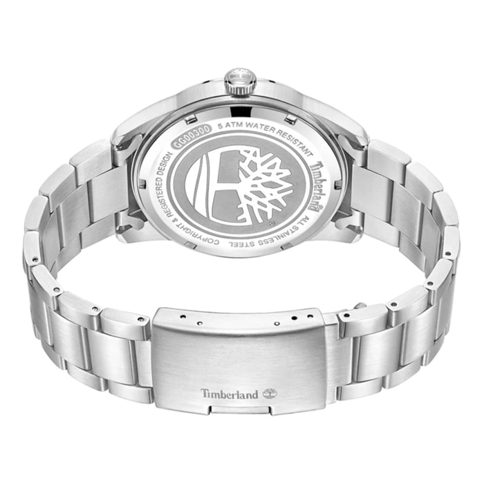 Reloj Timberland TDWGG0030001 Hombre Analogico Cuarzo con Correa de Acero inoxidable