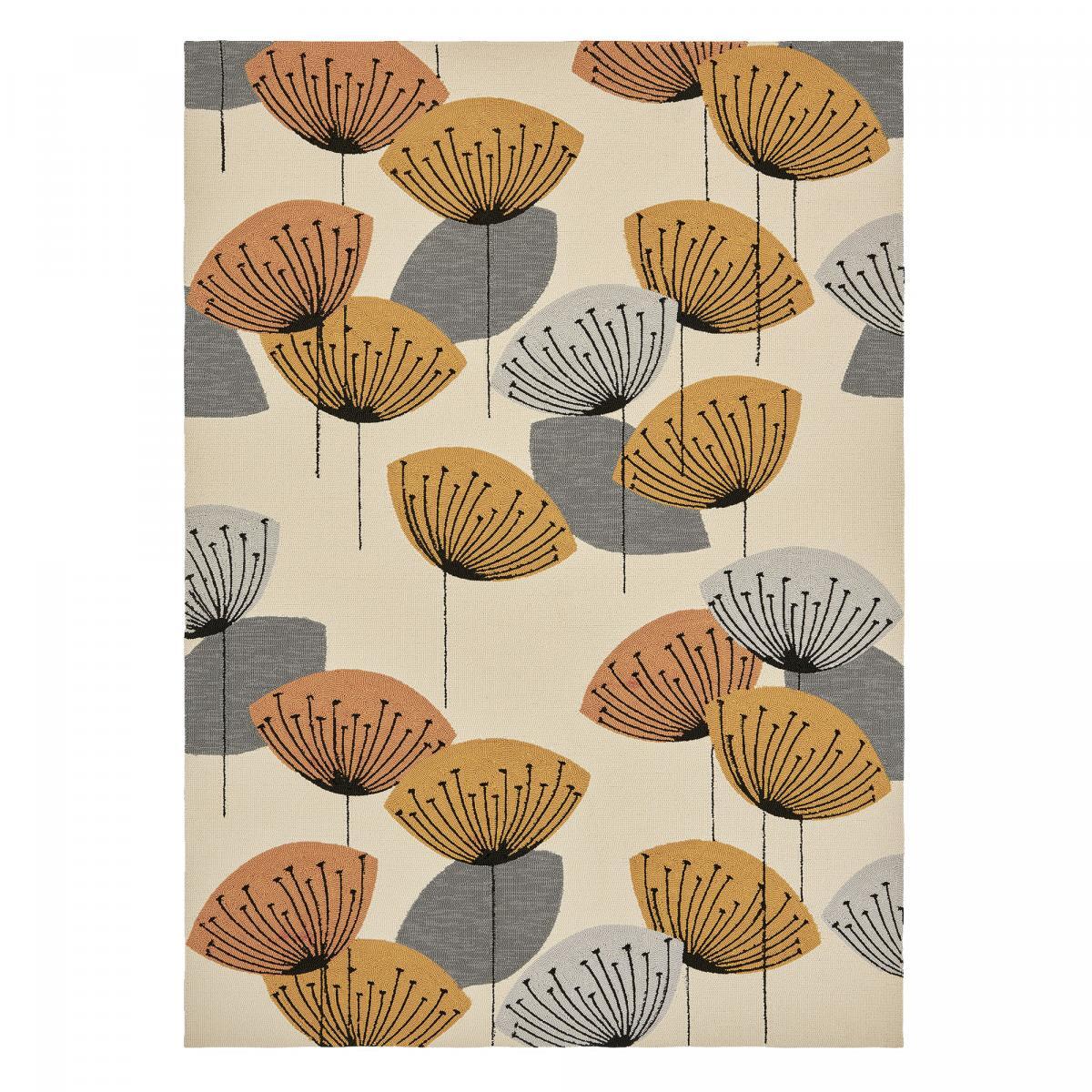 Tapis extérieur tissé kilim rectangle CHICDOUZ