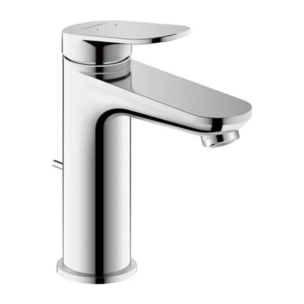 Mitigeur lavabo DUVARIT Wave M avec vidage chromé brillant