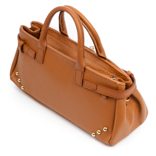 Barumini Bolso de mano Mujer. Piel auténtica Dollaro