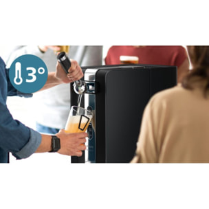 Tireuse à bière PHILIPS HD3720/26 PerfectDraft Série 7000 métal, contrôle de température, 6L