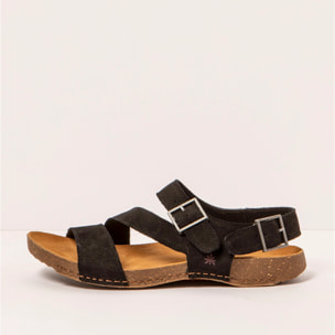 Sandalias 0999 NOBUCK BLACK/I BREATHE color Black