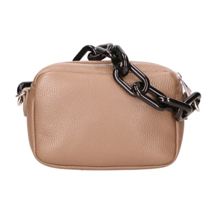 Borsa a spalla da donna - Modello Barbara - Vera pelle - 21.0 x 16.0 x 8.0 cm