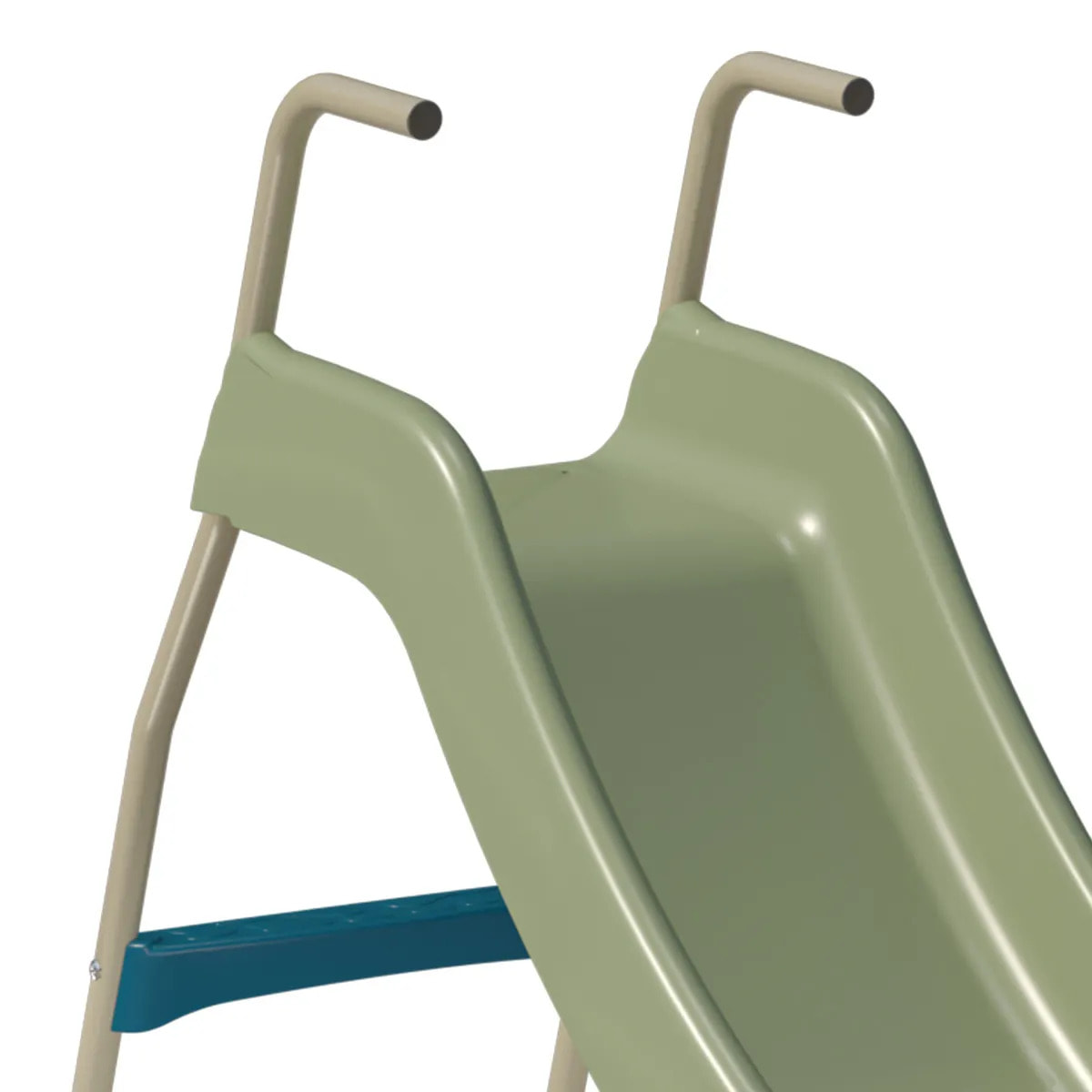 Toboggan ZAZOU vert pâle 1,73 m, 3-8 ans
