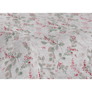 Copriletto Piquet 100% Cotone Linea Sofia Vittoria Rosso