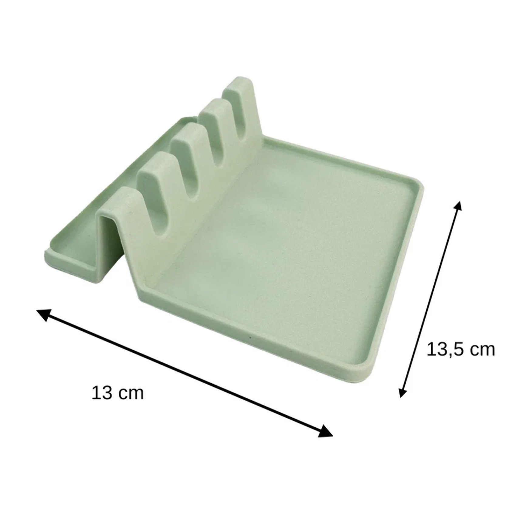 Support à spatule en Silicone Vert Fackelmann OCEAN