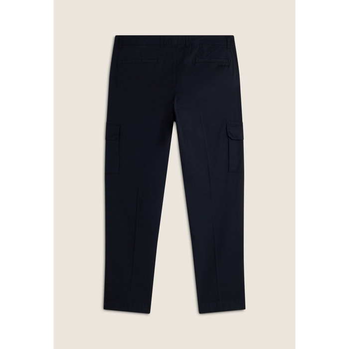 Pantaloni Chino Regular Fit da Uomo con Tasconi Cargo