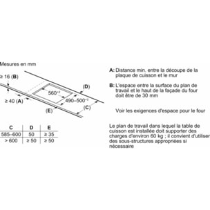 Plaque induction NEFF T56FHL1L0 N70 Combi Induction