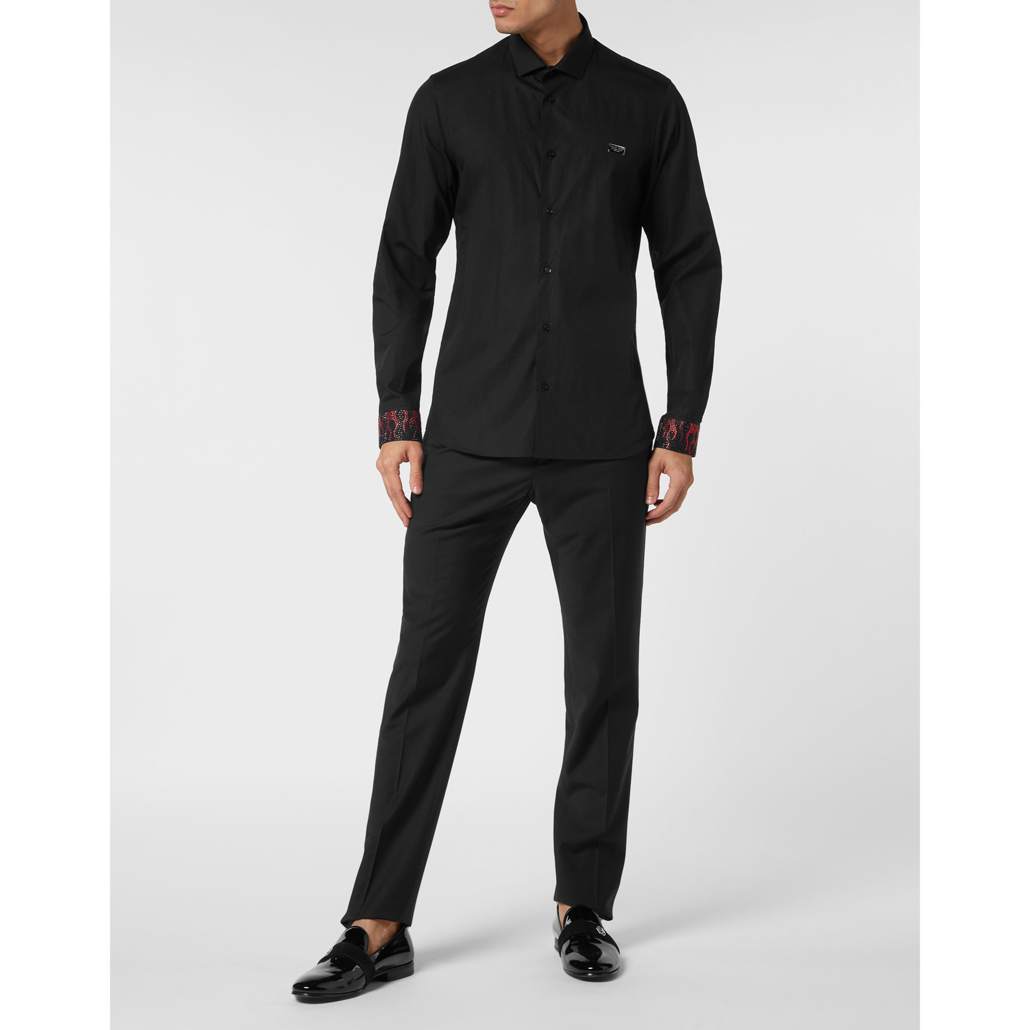 PHILIPP PLEIN Shirt Slim Fit FLAME