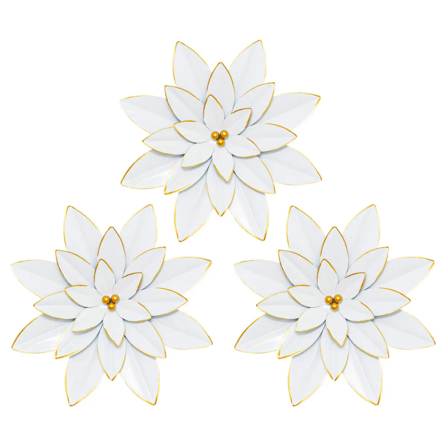 3 déco murale "Alya" D24cm