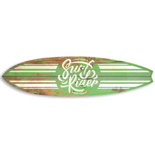 Planche de surf décorative california Tableau alu Dibond