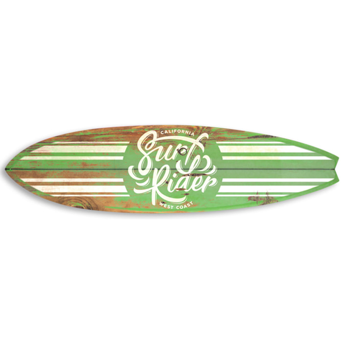 Planche de surf décorative california Tableau alu Dibond