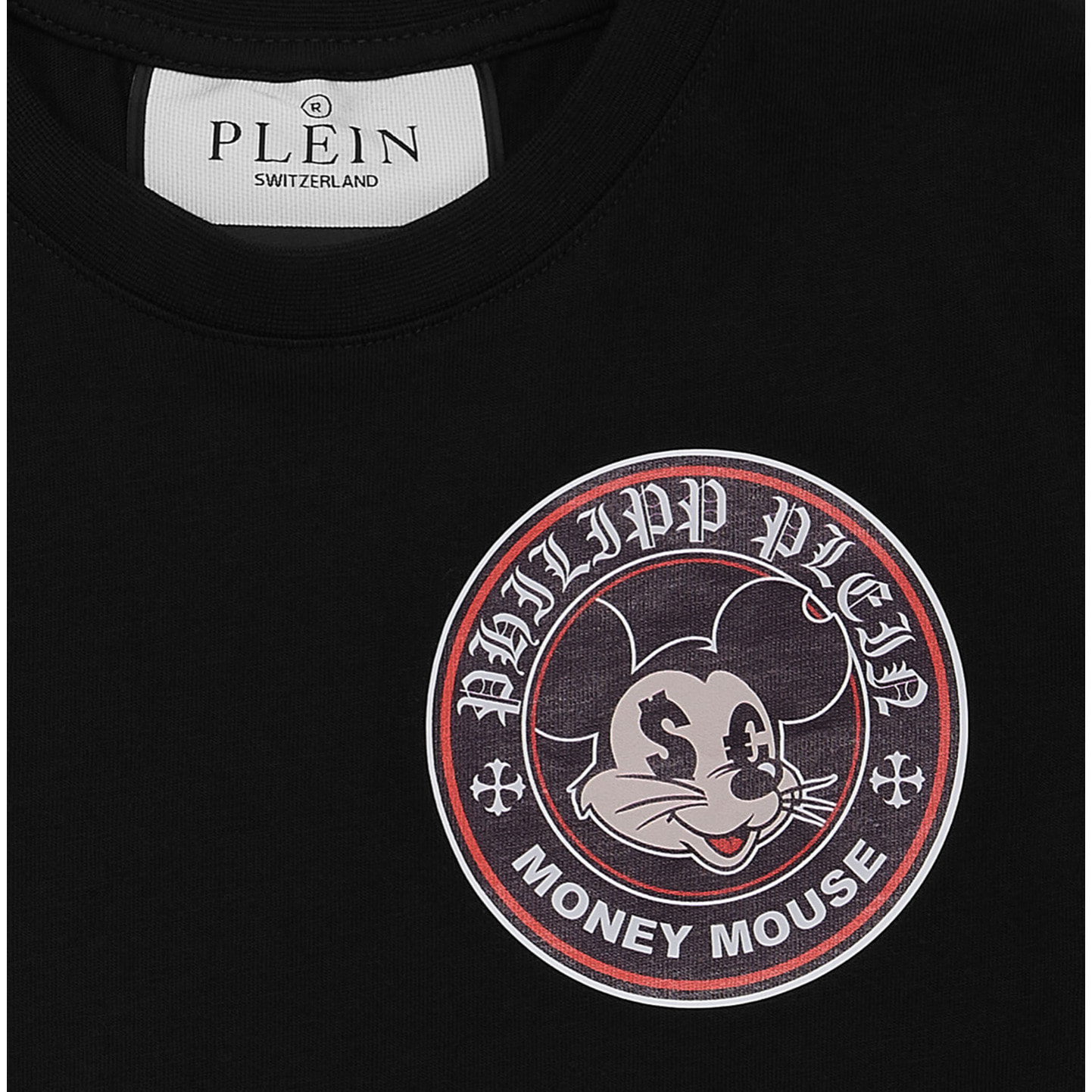 PHILIPP PLEIN T-Shirt Round Neck Ss MONEY