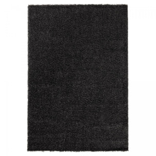 Tapis shaggy tissé motif uni BAIVAL