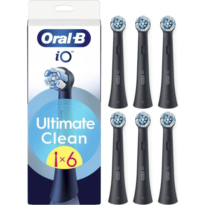 Brossette dentaire ORAL-B x6 Ultimate Clean Noir