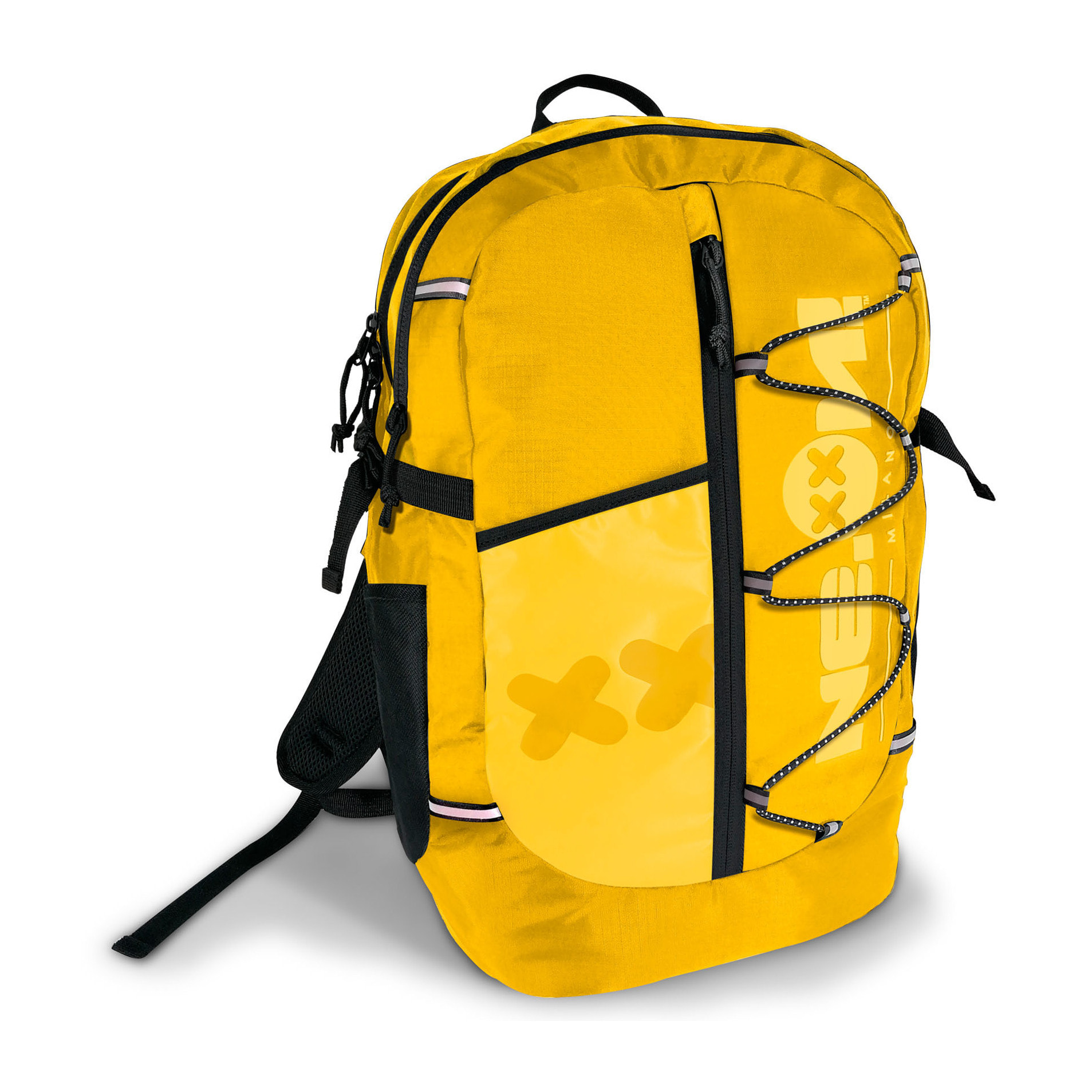 Zaino trolley  staccabile tre ruote, Ne.on! Reflex yellow