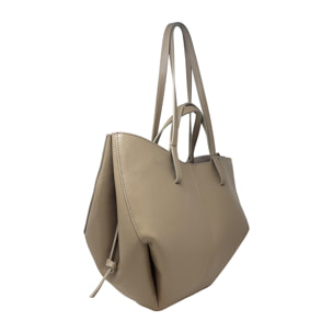 Borsa a Mano Shopper a Spalla da Donna in Pelle Dollaro