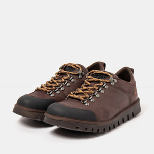 Zapatos 1629 ROMA BROWN-BLACK/ MONTREAL color Brown-black