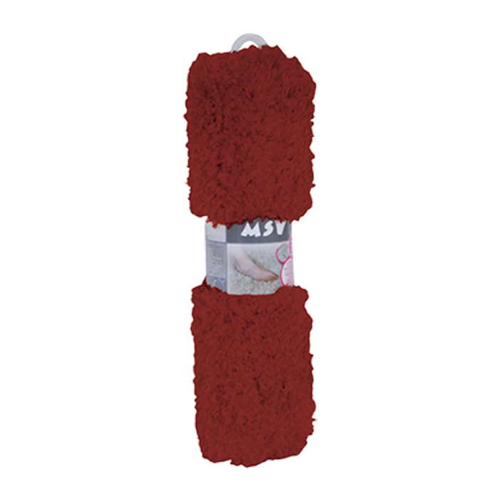 tapis de bain Microfibre Terracotta MSV