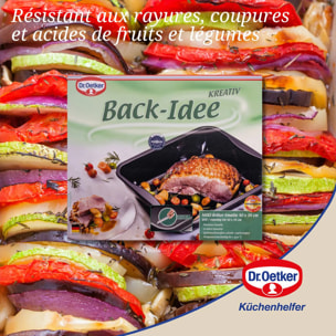 Plat à four XXL à bords hauts Dr Oetker Back-Idee Kreativ