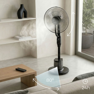 Ventilador de Pie Nebulizador con Mando a Distancia Sprair InnovaGoods