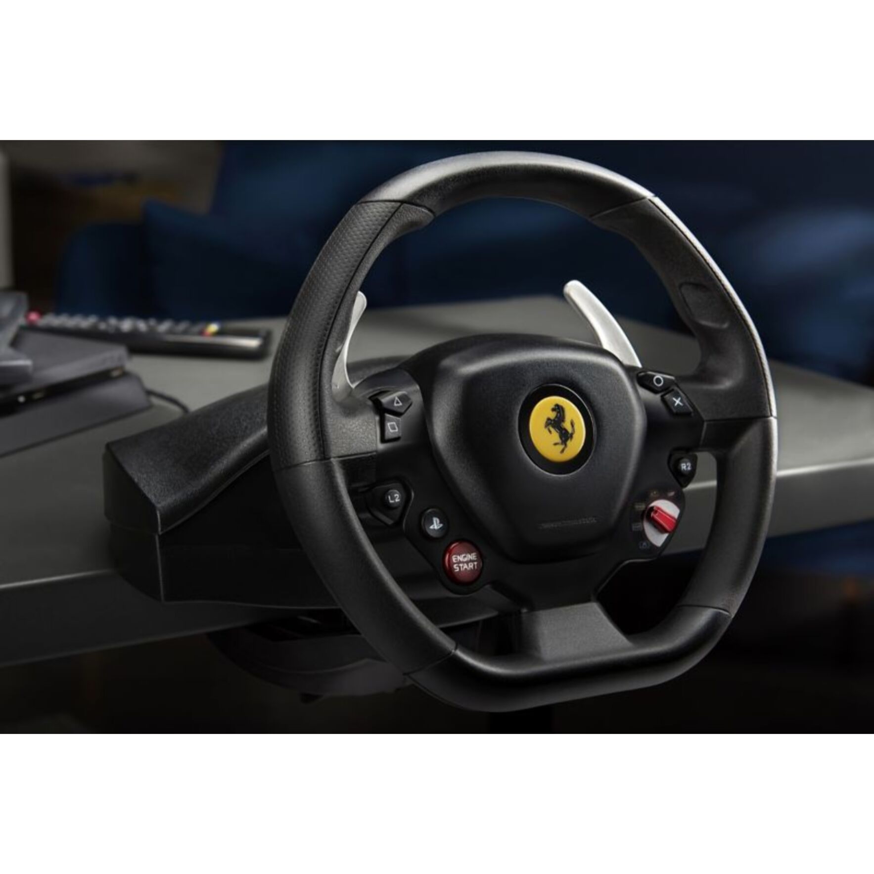 Volant + Pédalier THRUSTMASTER T80 RW Ferrari 488 GTB edition PS5/PS4