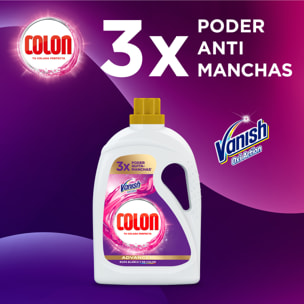 Colon Vanish Advanced Detergente para la lavadora Gel 80 lavados (2 botellas x 40 dosis)