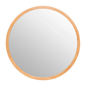 Miroir rond mikael naturalle 110cm