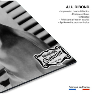 Photo célébrité Audrey Hepburn intime Tableau alu Dibond