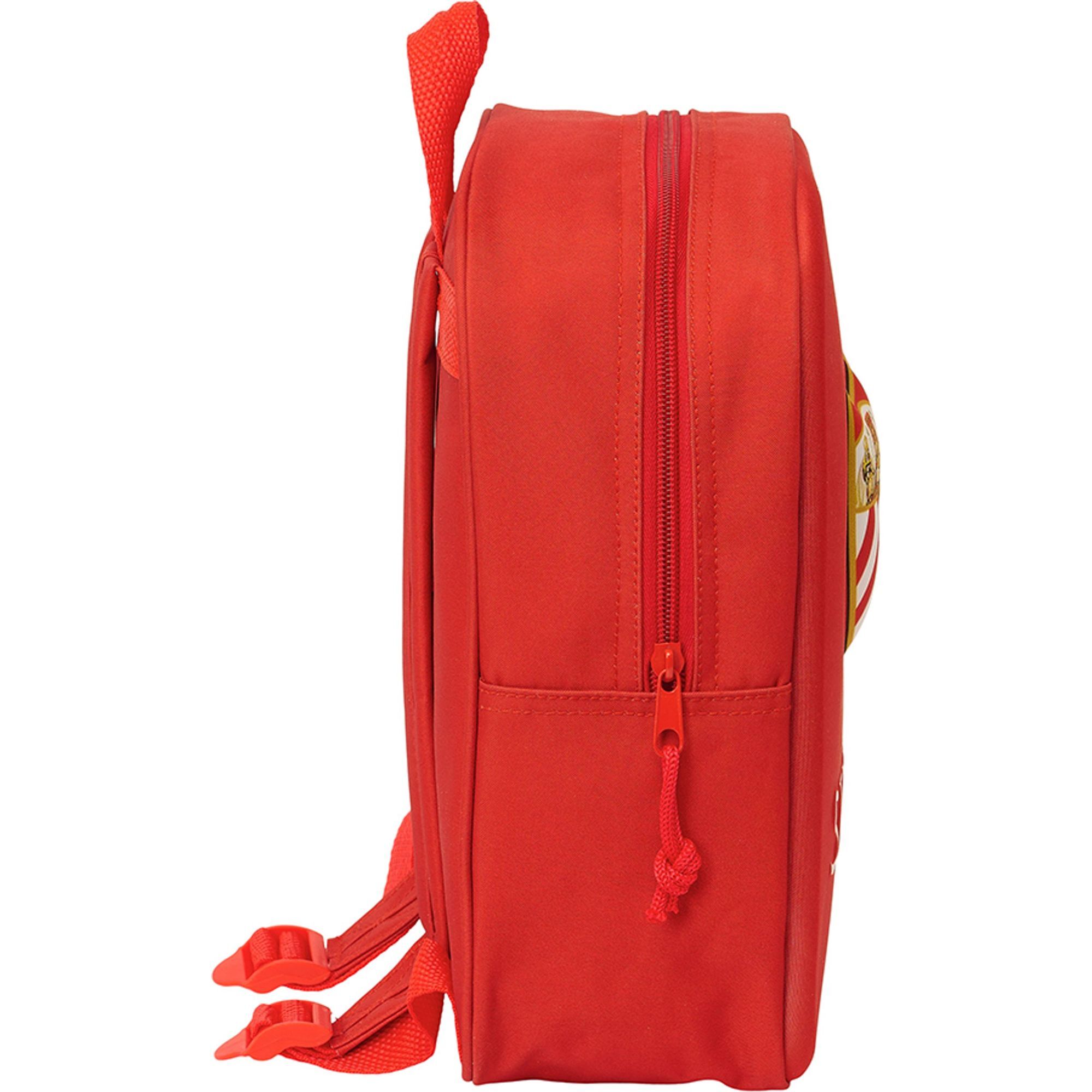 Mochila guarderia 3d bolsillo red sevilla fc