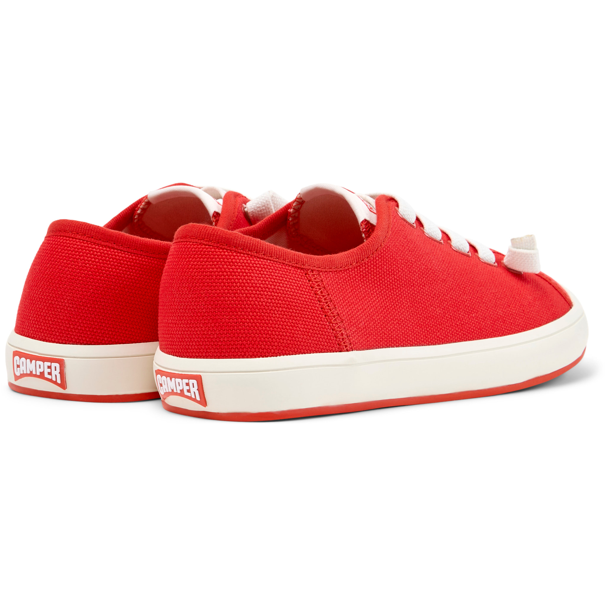 Zapatillas - CAMPER Peu Rambla II - Rojo - Textil natural