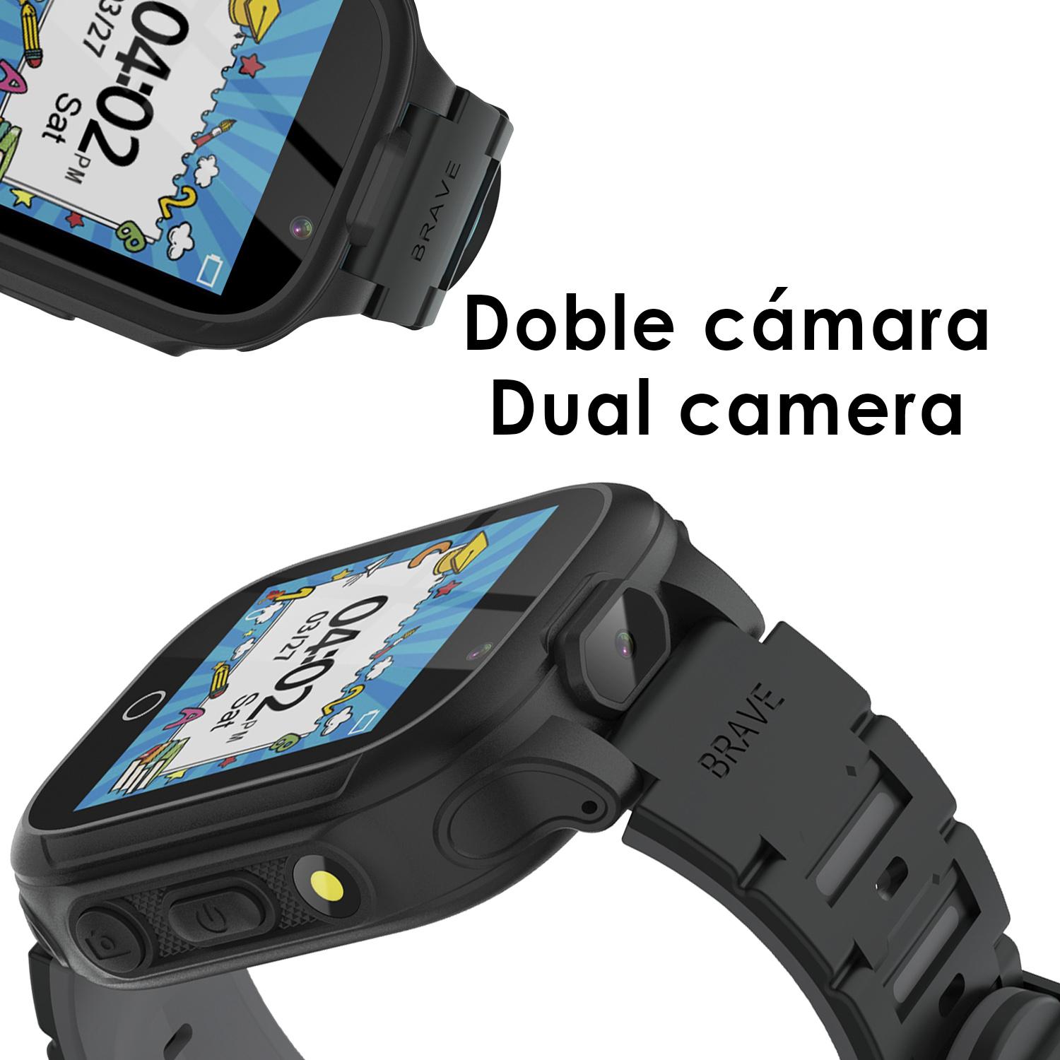 Orologio da gioco per bambini smartwatch S23, con 14 giochi, doppia fotocamera per foto e video.