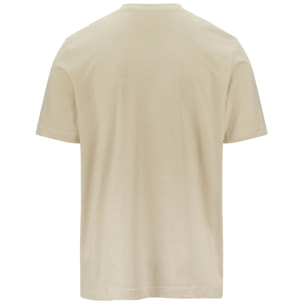 Kappa - T-Shirts & Top Uomo Beige - Logo Amberis Dk