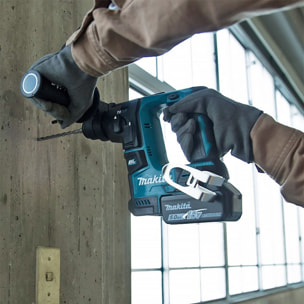 MAKITA Taladradora SDS-Plus 18 V Li-Ion 17 mm - Sin batería ni cargador - DHR171ZJ