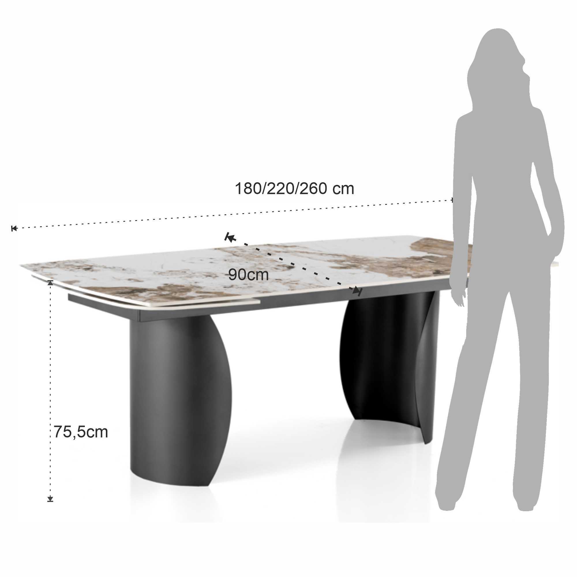 Tomasucci Table extensible GRIFFE 2