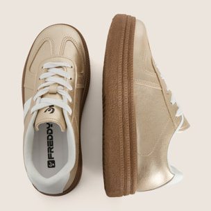 Sneakers Donna Platform Chunky in Similpelle