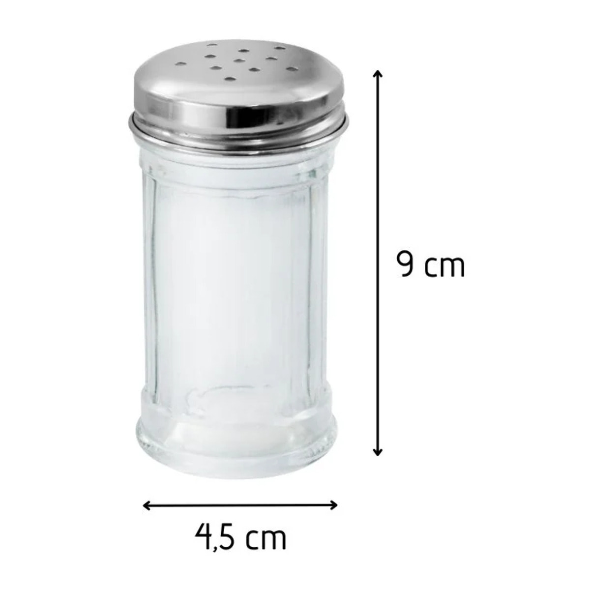Set de 2 ustensiles de cuisine saupoudreuse en verre Fackelmann Basic