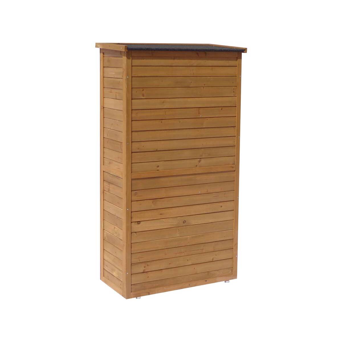 Armoire de jardin "Space" - 87 x 46.5 x 160 cm - Marron